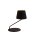 Lampe de chevet noir cuivre m&eacute;tal lecture 43 cm petit