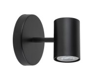 Petite applique Noir M&eacute;tal L:10 cm E27 Moderne