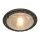 Plafonnier GOTICA 6 noir or &Oslash;30cm Lampe