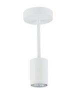 Petit plafonnier M&eacute;tal Blanc &Oslash;10 cm...