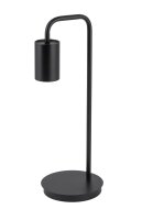 Lampe de table noir métal accentué GU10 46...