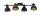 Spot de plafond flexible Noir Or M&eacute;tal E27 Industrie