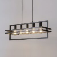 Elégante lampe à suspendre noire...