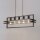 Elégante lampe à suspendre noire métal E27 grande jusquà 0,8m