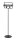 Lampadaire stylé 2 flammes métal noir E27 162 cm