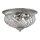 Plafonnier ANABELL 8 nickel &Oslash;41cm Lampe design