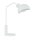 Lampe de table Blanc Métal Design 46 cm E27 Lire Travailler