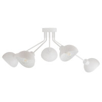 Plafonnier décoratif Blanc Métal...