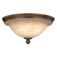 Lampe de plafond ANABELL 9 en bronze 3-flmg Ø45cm...