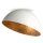 Plafonnier cuivre blanc petit &Oslash;35 cm E27 Loft Design