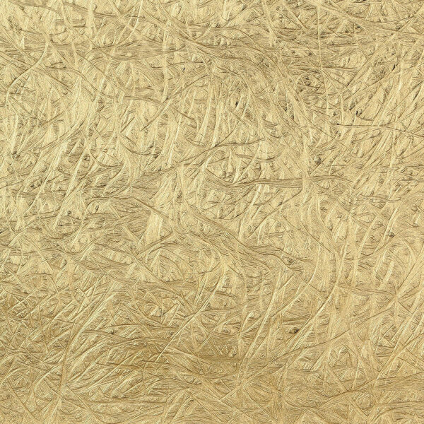 Plafonnier métallique or blanc rond Ø70 cm E27 stylé