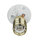 Plafonnier métallique or blanc rond Ø70 cm E27 stylé