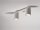 Plafonnier blanc métal GU10 L:46 cm Cylindre Intemporel