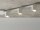 Plafonnier blanc Blanc Métal GU10 110 cm allongé