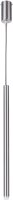 Lampe suspendue moderne argent Cylindre G9 &Oslash;5 cm rond