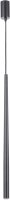 Suspension noire métal cylindre G9 minimaliste