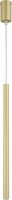 Petite lampe suspendue Or Cylindre M&eacute;tal L:5 cm G9