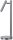 Lampe de table argent Cylindre mobile 48 cm G9 &eacute;l&eacute;gant