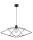 Suspension fil noir E27 0,8m L:73 cm grand