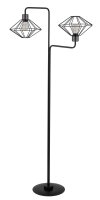 Lampadaire Noir Métal Fil H:160 cm E27...