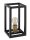 Lampe de table r&eacute;tro m&eacute;tal noir or E27 26 cm petite