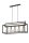 Lampe à suspendre multi-flamme or noir métal E27