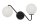 Applique int&eacute;rieure M&eacute;tal Verre Boule G9 L:38 cm confortable