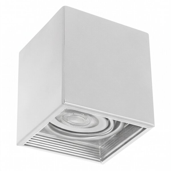 Spot de plafond rectangulaire GU10 Blanc Métal Moderne DOWNLIGHT