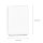 Spot de plafond GU10 blanc métal carré largeur 11,5 cm DOWNLIGHT