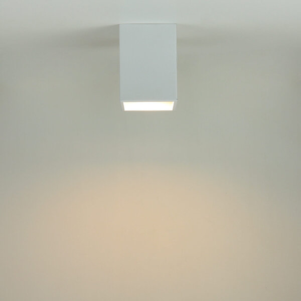 Spot Lampe apparente Blanc GU10 Métal 12,5 cm de haut