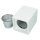 Spot Lampe apparente Blanc GU10 Métal 12,5 cm de haut