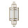 Applique verre métal H : 39 cm Crème laiton SHOJI