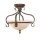 Plafonnier ANABELL 10 bronze antique &Oslash;42cm Lampe