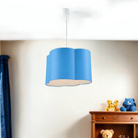 Lampe à suspendre Enfants Métal Tissu E27...