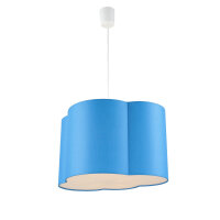 Lampe à suspendre Enfants Métal Tissu E27...