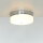 Plafonnier LED JANJA en chrome IP44 Ø25cm Lampe