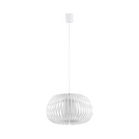 Blendarme Lampe à suspendre Blanc E27 Tissu Moderne