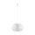 Blendarme Lampe à suspendre Blanc E27 Tissu Moderne