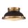 Plafonnier intérieur rond Ø 32 cm pour 2x E27 en bronze antique