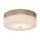Plafonnier LED pour salle de bain en or IP44 &Oslash;24cm JANJA