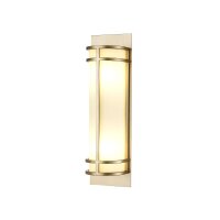 Applique 2x E27 en laiton crème verre métal...
