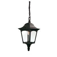 Lampe dextérieur Noir IP44 E27 Verre Aluminium...