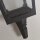 Lampe dextérieur Noir IP44 E27 Verre Aluminium Rustique