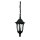 Lampe dextérieur IP44 E27 Noir Verre Aluminium Rustique