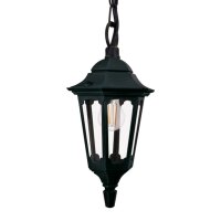 Lampe dextérieur Noir IP44 E27 Verre Aluminium...