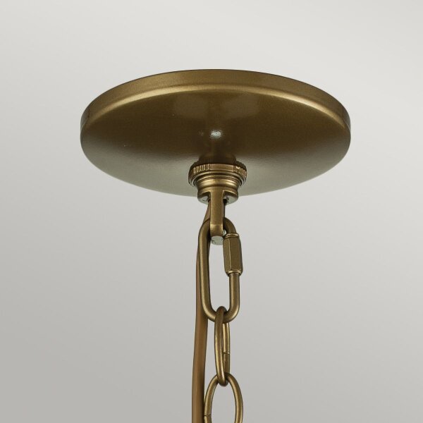 Lampe dextérieur IP44 D : 30,5 cm E27 en laiton antique vintage