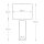 Lampe de table Blanc Noir E27 65 cm Classique Salon