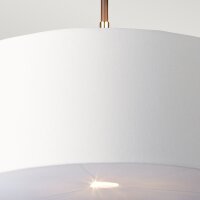 Plafonnier E27 D : 45,5 cm réglable en hauteur...