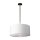 Plafonnier E27 D : 45,5 cm réglable en hauteur Tissu Métal