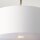 Plafonnier E27 D : 45,5 cm réglable en hauteur Tissu Métal